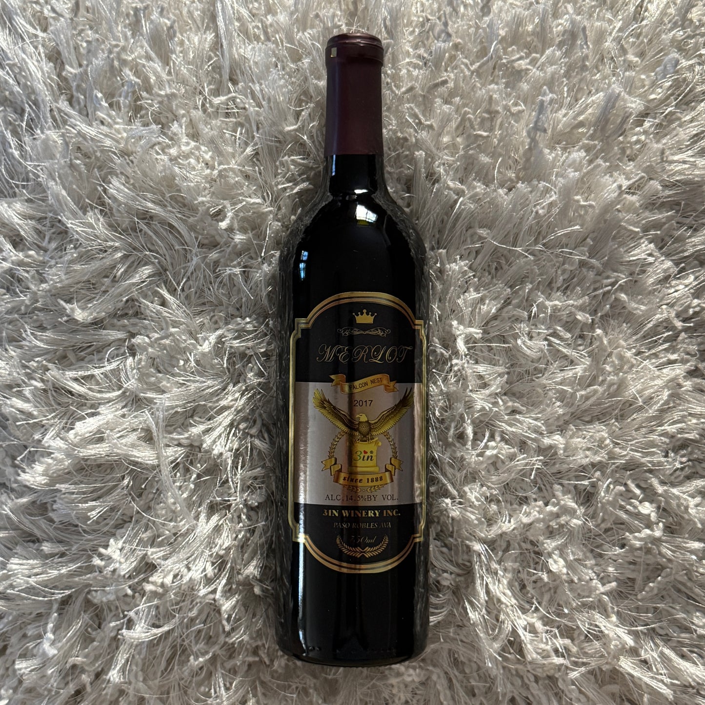 3in Winery "2017 Merlot"